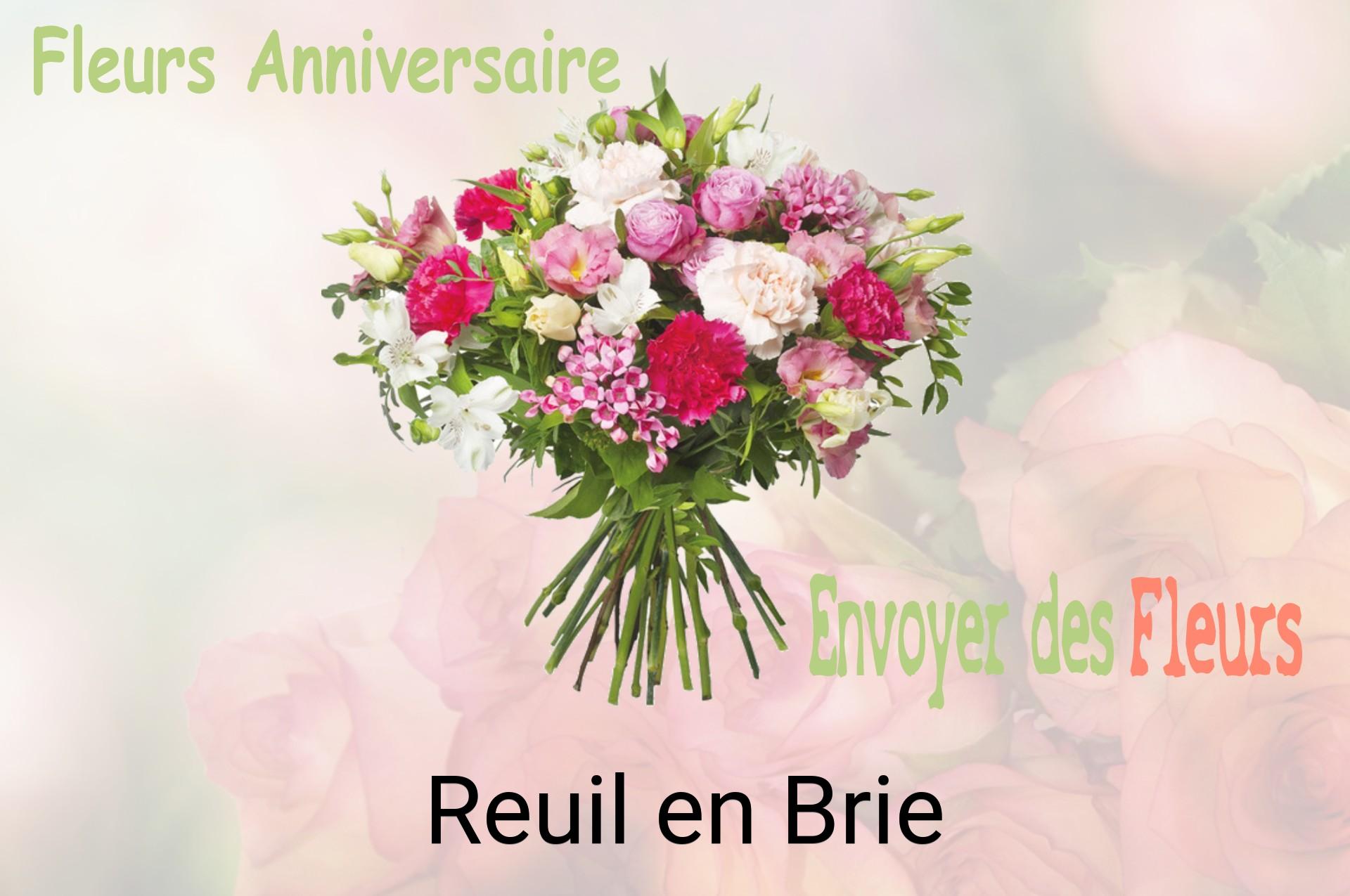 Bouquet de fleurs d’anniversaire livré à Reuil-en-Brie
