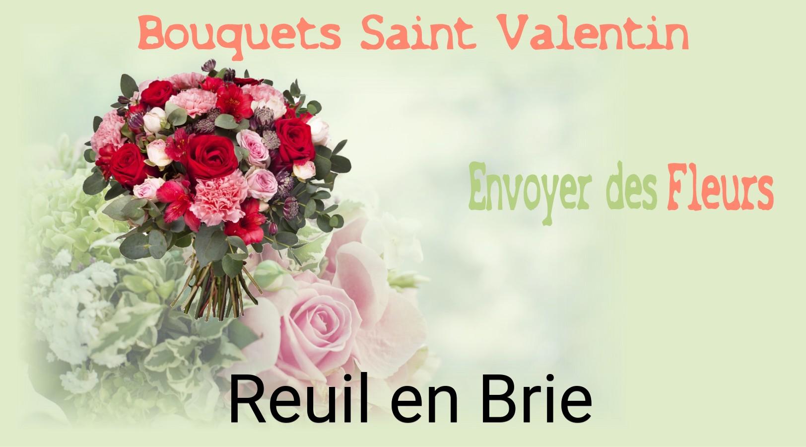 Roses de Saint-Valentin livrées à Reuil-en-Brie